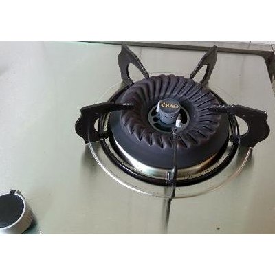 cbao 千禧厨宝 jzy-369(k98-w)燃气灶 台式 嵌入式 双灶 不锈钢【开孔