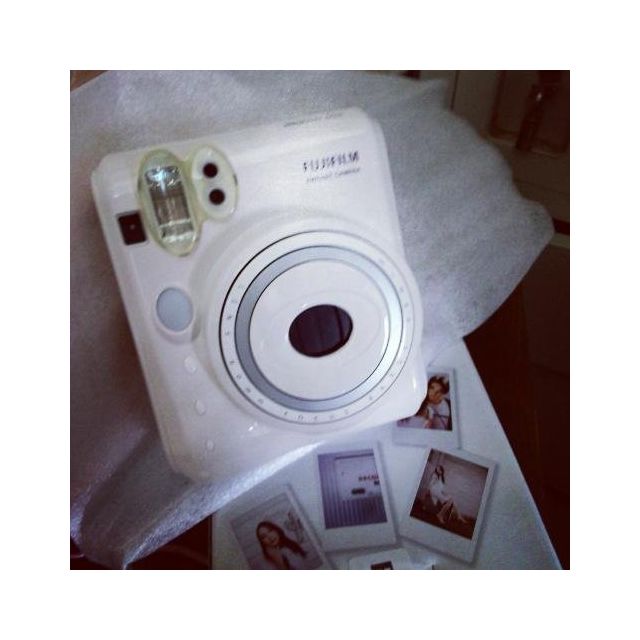 富士fujifilm趣奇checkyinstaxmini50白相机