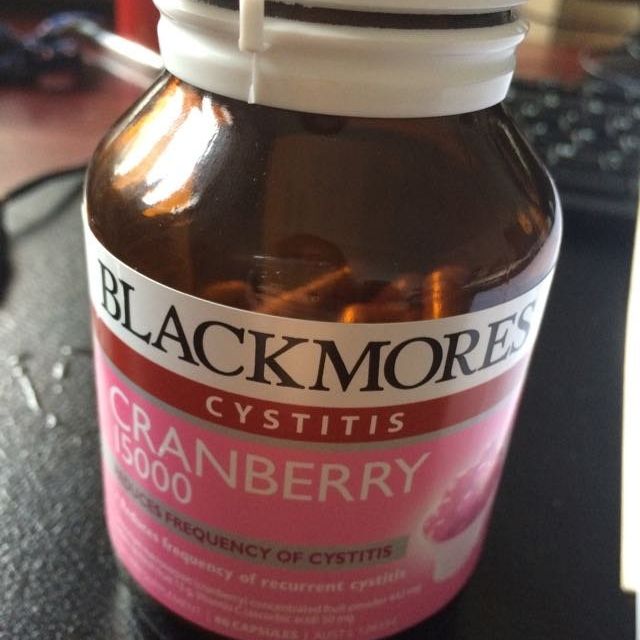 blackmores澳佳宝蔓越莓胶囊1500060粒改善妇科炎症