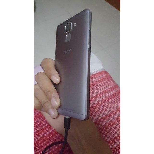 华为荣耀7(plk-tl01h)(3gb ram)移动4g(典雅灰)