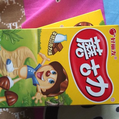 好丽友 蘑古力(牛奶巧克力味)48g/盒