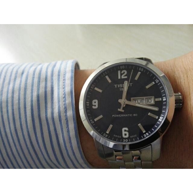 天梭t055.430.11.047.00 prc200男士运动系列 蓝色