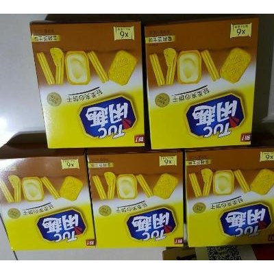 闲趣轻柔夹心饼干雪融芝士味160g