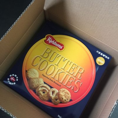 中粮我买网 kjeldsens蓝罐曲奇908g(丹麦进口 盒)