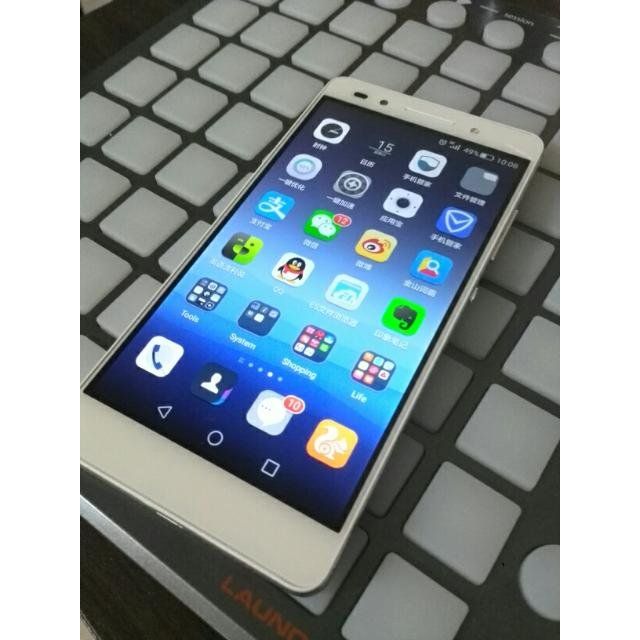 华为荣耀7(plk-tl01h)(3gb ram)移动4g(冰河银)