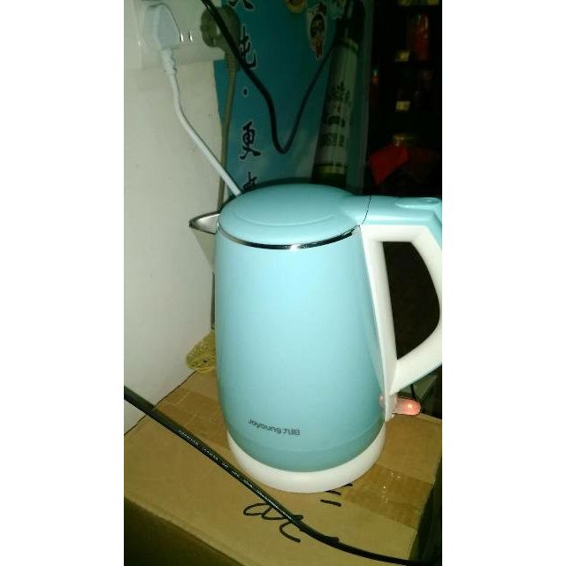 九阳(joyoung) 电水壶开水煲k15-f626 双层全钢 1.5l