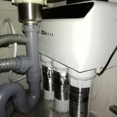 佳尼特400g无桶大流量反渗透净水器cr400-c-n-9