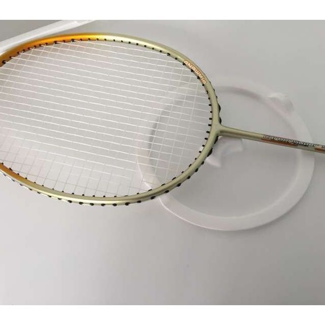 adibo艾迪宝 羽毛球拍 全碳素 cs500 台湾碳纱 已穿线 米色