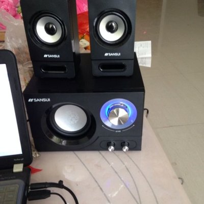 山水(sansui)10e 电脑音响音箱多媒体低音炮电脑台式笔记本音响 黑色