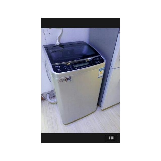 三洋(sanyo)db6035bxs 6公斤 变频节能 全自动波轮洗衣机(银色)智能