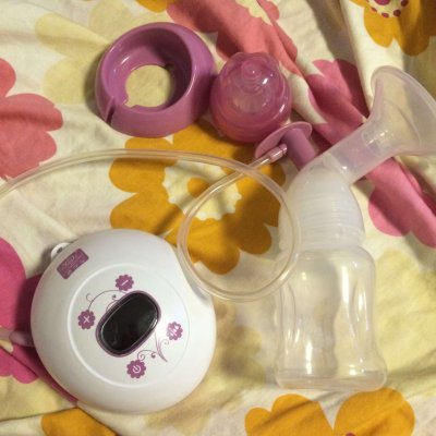 倍尔乐电动吸奶器 触摸式吸乳器 带按摩催乳 超静音 pm-116