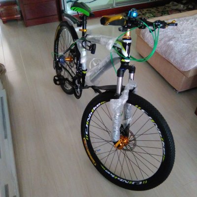 金米尼山地自行车双碟刹21速24速26寸新品组装越野男女山地车学生变速