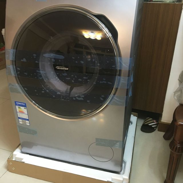 松下panasonicxqg90vd90599公斤变频冷凝洗烘双重除菌洗护合一滚筒