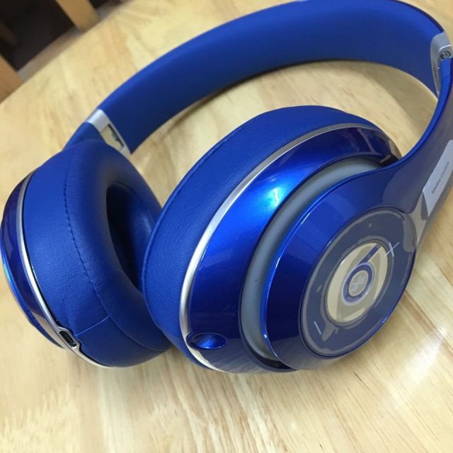 beats studio wireless录音师无线蓝牙头戴式耳机 蓝色
