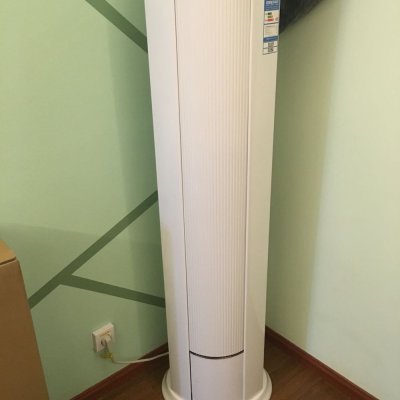 格力(gree)2匹 冷暖变频(i酷水晶白系列)柜机空调 kfr-50lw/(50551)