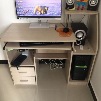 亿家达电脑桌台式桌简约现代家用.