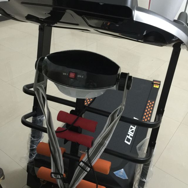 启迈斯r8跑步机家用多功能折叠家用静音跑步机 彩屏i版-多功能-弹簧