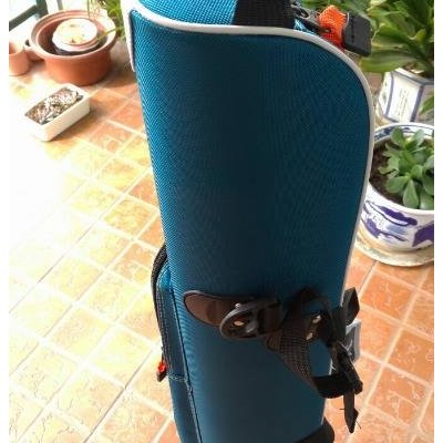 刀客95cm直筒伞包防水长节定型鱼竿包双层渔具包钓鱼包带支架渔具