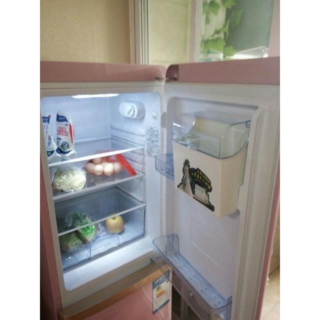 樱花(sakura)bcd-159 159升粉色双门冰箱