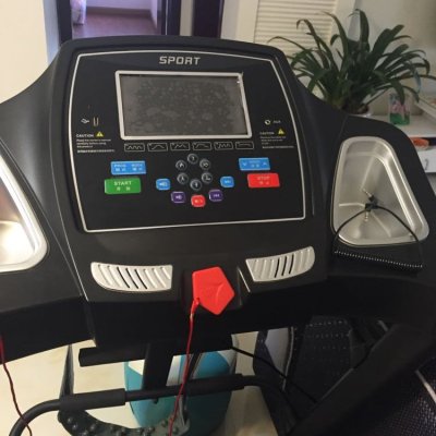 立久佳 跑步机 豪华家用818 电动 折叠 静音 彩屏上网 多功能健身器材