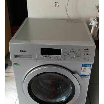 三洋(sanyo)dg-f8026bs 8公斤全自动变频滚筒洗衣机(银灰色)