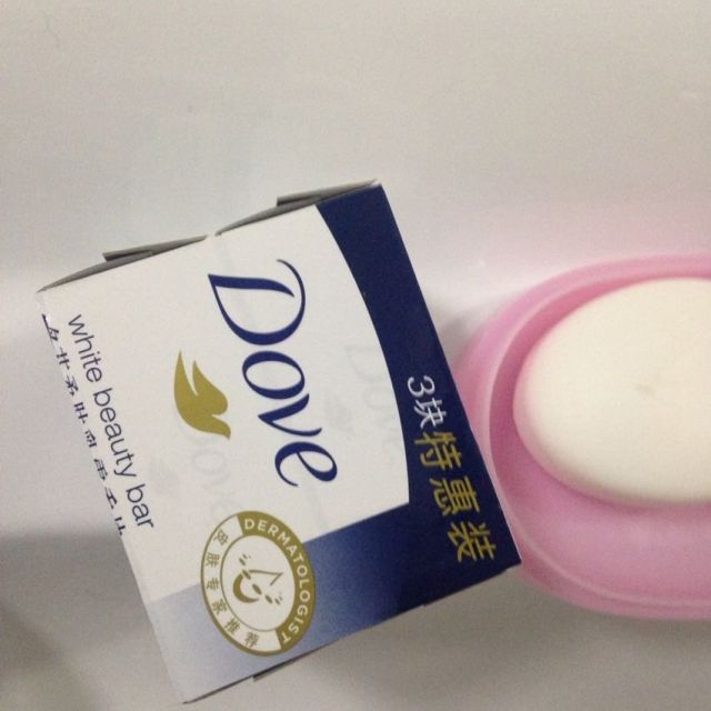 多芬柔肤乳霜香块三块装100g*3