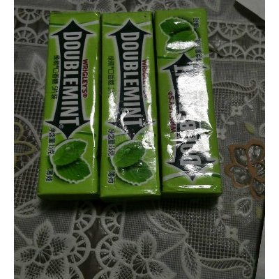 食品保健/酒水饮料 休闲食品 口香糖 绿箭(doublemint