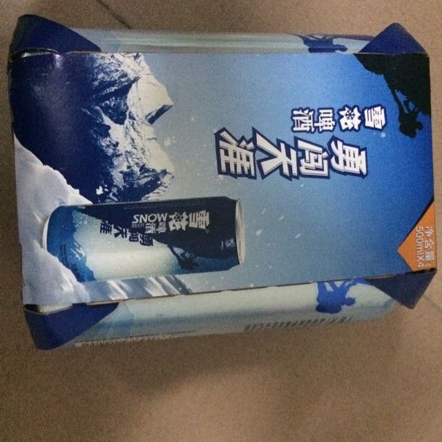 雪花啤酒勇闖天涯拉罐四連包500ml4聽