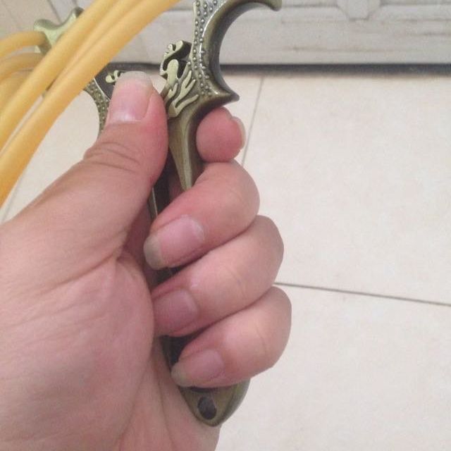 black eagle/黑鹰户外 6股皮筋狙击弹弓 云雀强力弹弓(送250颗珠)