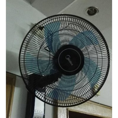 美的(midea)fw40-11ar壁扇遥控电风扇静音智能定时遥控壁扇家用宿舍