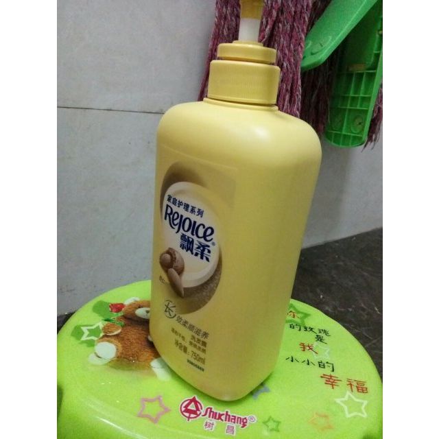 飘柔家庭护理杏仁长效柔顺滋养洗发露750ml