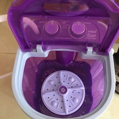 yoko xpb45-288 4.5公斤迷你洗衣机 透明蓝
