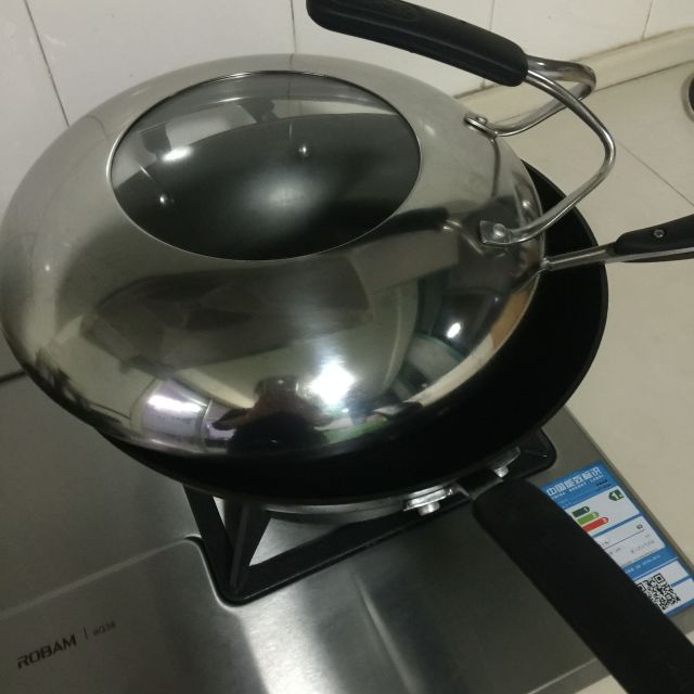 蘇泊爾精鑄真不鏽炒鍋 無塗層鑄鐵鍋 電磁爐燃氣通用正品fc32l1