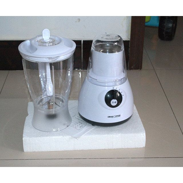 口吕品多功能料理机 宝宝辅食磨粉家用豆浆果汁搅拌机干磨调料机xlx