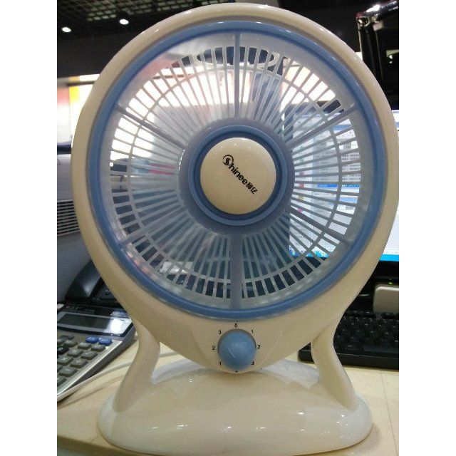 赛亿(shinee)电风扇精品台式转页扇kyt25-5鸿运扇