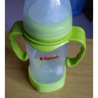 贝亲—宽口径pp奶瓶240ml(绿色)aa78