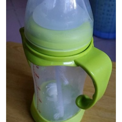 贝亲—宽口径pp奶瓶240ml(绿色)aa78