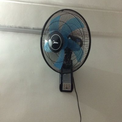 美的(midea)fw40-11ar壁扇遥控电风扇静音智能定时遥控壁扇家用宿舍