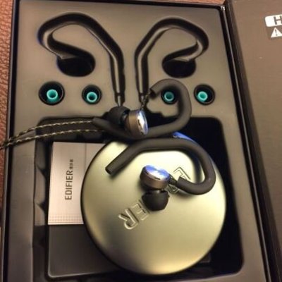 edifier/漫步者 h297入耳式耳塞mp3智能手机立体声耳机 灰色