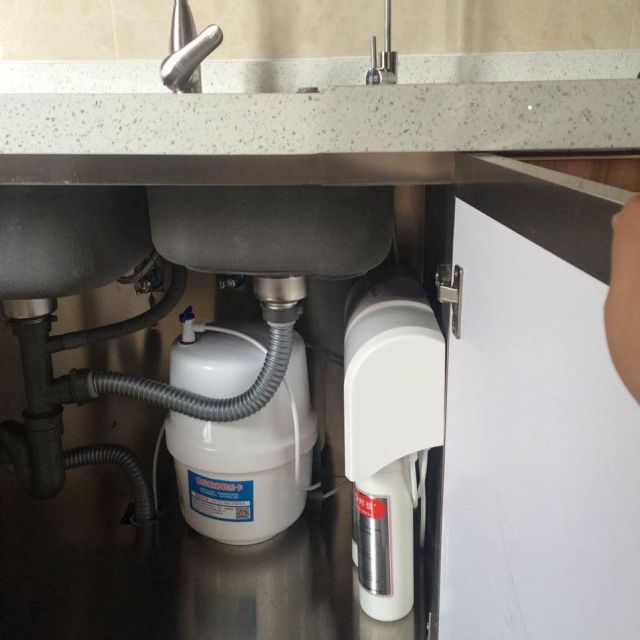 邦登纯水机bd-ro-200ab低压反渗透净水器 无须通电 五级过滤 自动制水