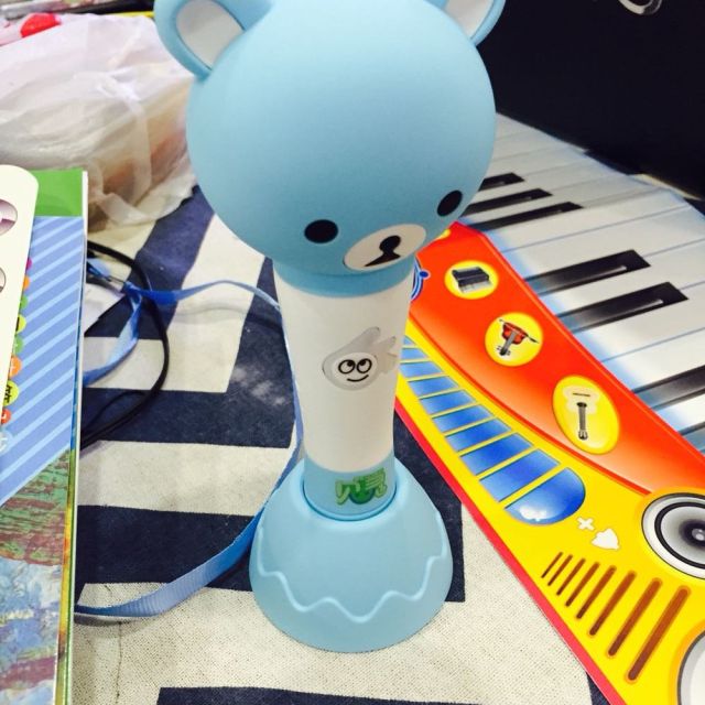 贝灵点读笔双语早教机婴幼儿学习机01234567岁幼儿益智玩具蓝色8g配