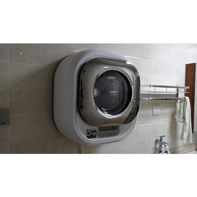 2016新款 官方旗舰店 韩国大宇迷你洗衣机 壁挂式滚筒洗衣机 宝宝婴儿