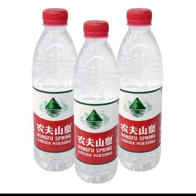 農夫山泉天然水550ml箱裝(24瓶/箱)