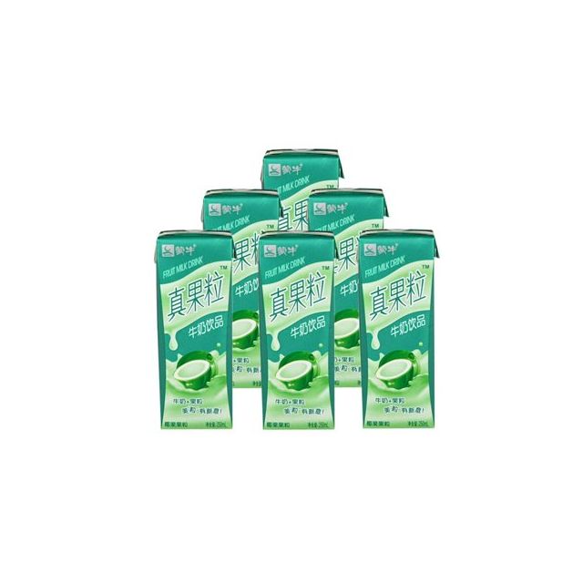 蒙牛 真果粒牛奶(椰果)250ml*12盒