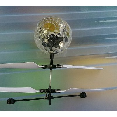 奥智嘉 感应遥控飞机飞行器闪光遥控飞球仪 创意新奇儿童玩具七彩飞行