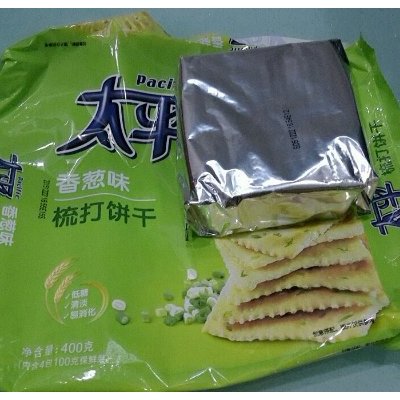 太平 梳打餅乾(香蔥口味)400g/袋