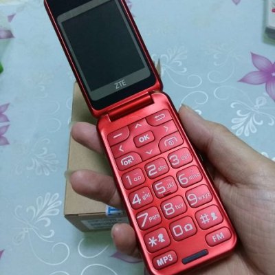 中兴(zte)l588 移动/联通2g 翻盖老人手机 老年机 老人机双卡双待 大