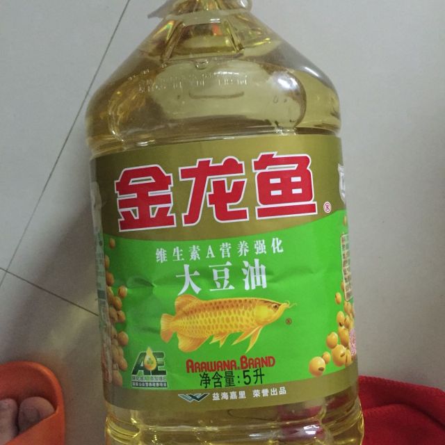 金龍魚精選大豆油5l維a營養強化大豆油5l桶裝食用油