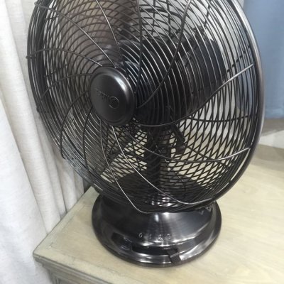 15auw金属台扇家用 复古仿古铜台式电扇静音节能 民国记忆老式电飞热