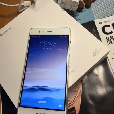 华为p9 (eva-tl00) 3gb 32gb 皓月银 移动